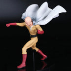 14CM Anime Figure ONE PUNCH-MAN Saitama Fighting Standing Figure Toy PVC Peripheral Collectible Small Sculpture Table Decoration