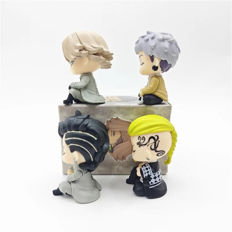 TOMY Original 4Pcs Gashapon HAJIME KOKONOI Action Figure Tokyo Revengers Anime Toys For Kids Gift Collectible Model
