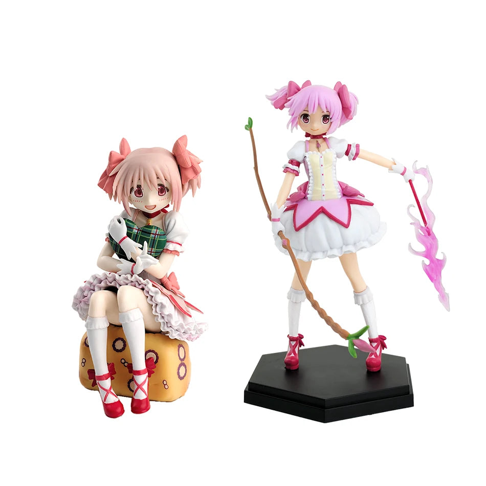 Puella Magi Madoka Magica Anime Figure Kaname Madoka Figure mahou shoujo Doll Cute Action Figures Kawaii Model Toys Gift