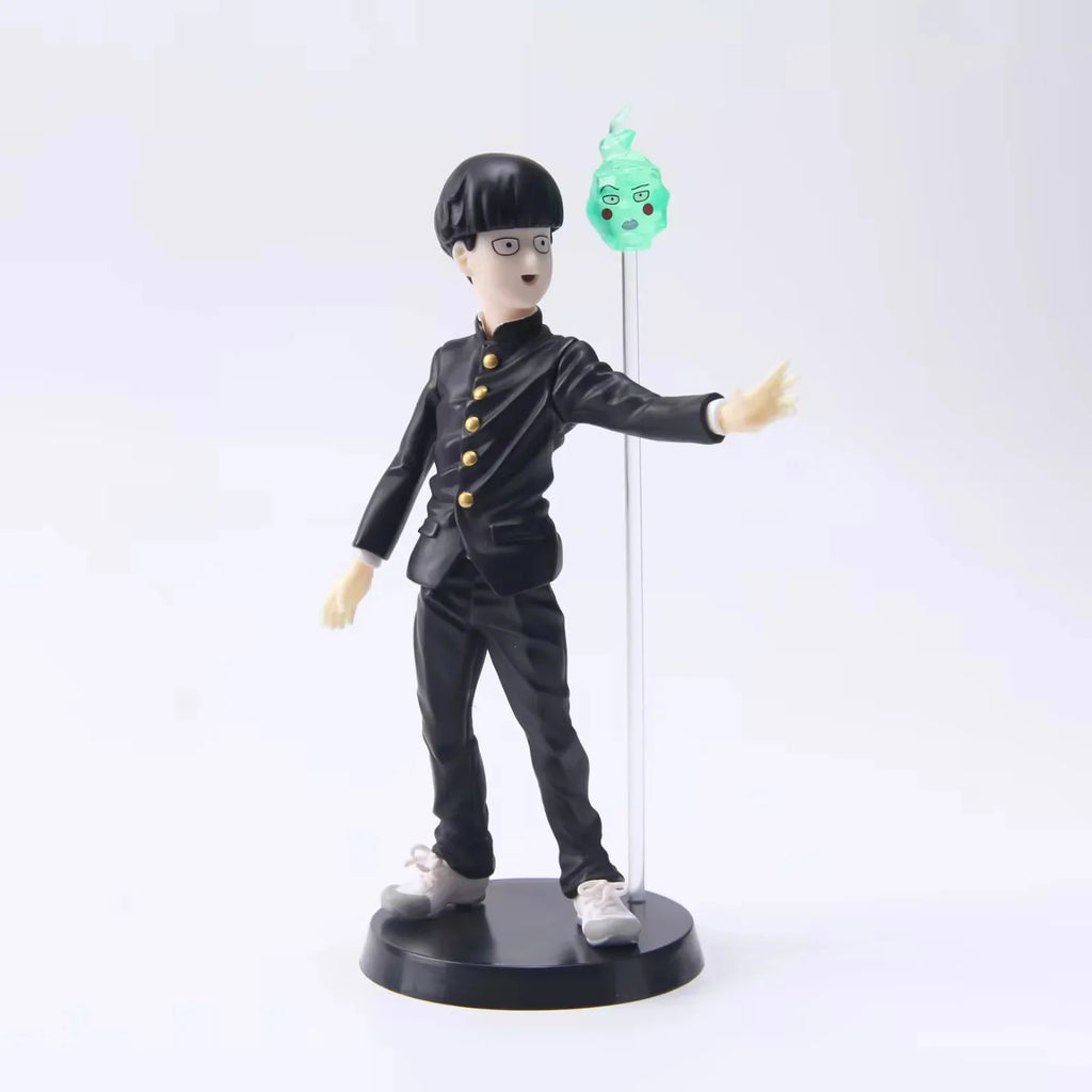 16cm Mob Psycho 100 Shigeo Kageyama 2 Heads Anime Figure Model Statue Fans Collection Desktop Decoration Ornament Toys Gifts