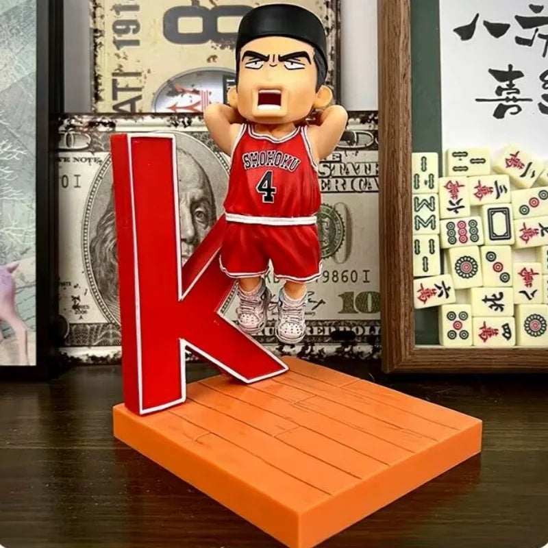 Slam Dunk Anime Figure Sakuragi Hanamichi Akagi Takenori Rukawa Kaede Ryota Miyagi Mitsui Model Collection Desktop Ornament Toys