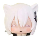 4CM Anime Figure RE: Zero-Starting Life in Another World Kawaii Rem Emilia Cute Cat Ears Lying Model Children's Toys PVC Doll