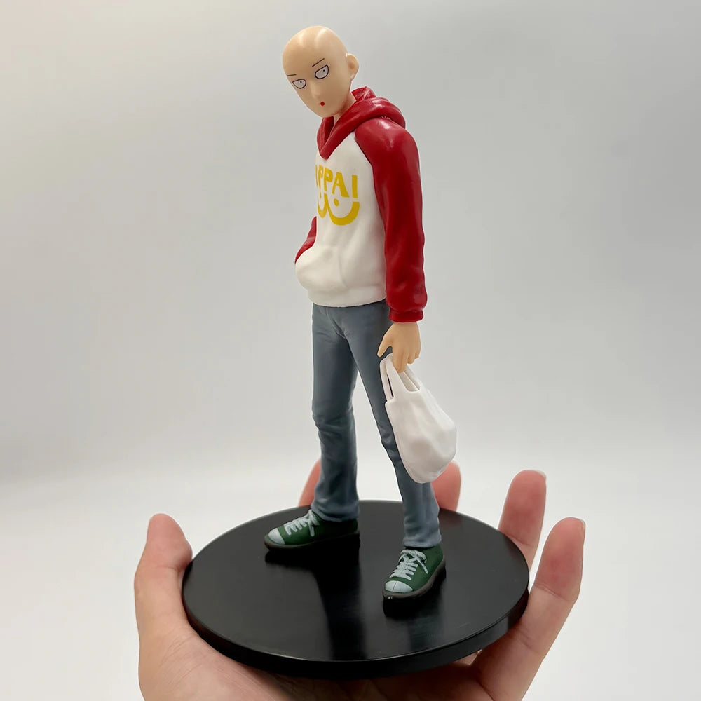One Punch Saitama PVC Action Figure 16cm One Punch Man Funny Collect Model Toys Gift