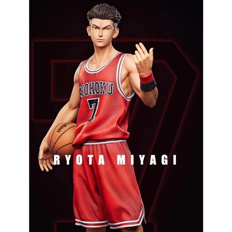 NEW Slam Dunk Anime Figure Sakuragi Hanamichi Kaede RukawBasketball Team Figurine Statue PVC Action Figure Collectible Model Toy