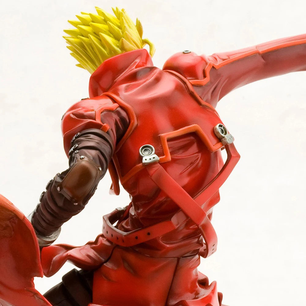100% Original in Stock Kotobukiya ARTFX J Trigun: Badlands Rumble Vash The Stampede Anime Figure Collection Series Model Toys
