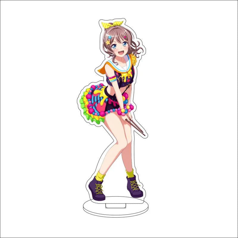 Anime BanG Dream! Acrylic Stand Ornaments Taki Shiina Rui Yashio Rei Wakana Kokoro Tsurumaki Figure Stand Halloween Gifts