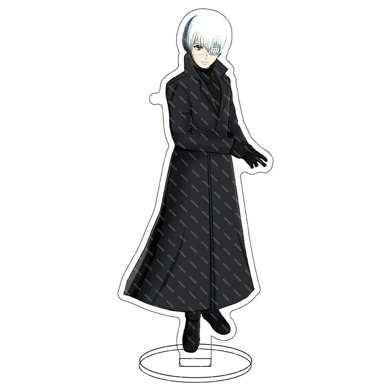 Anime Tokyo Ghoul Acrylic Stand Kaneki Ken Figures Miniatures Manga Figurines Garage Kits Model Toys GK Ornaments Decoration