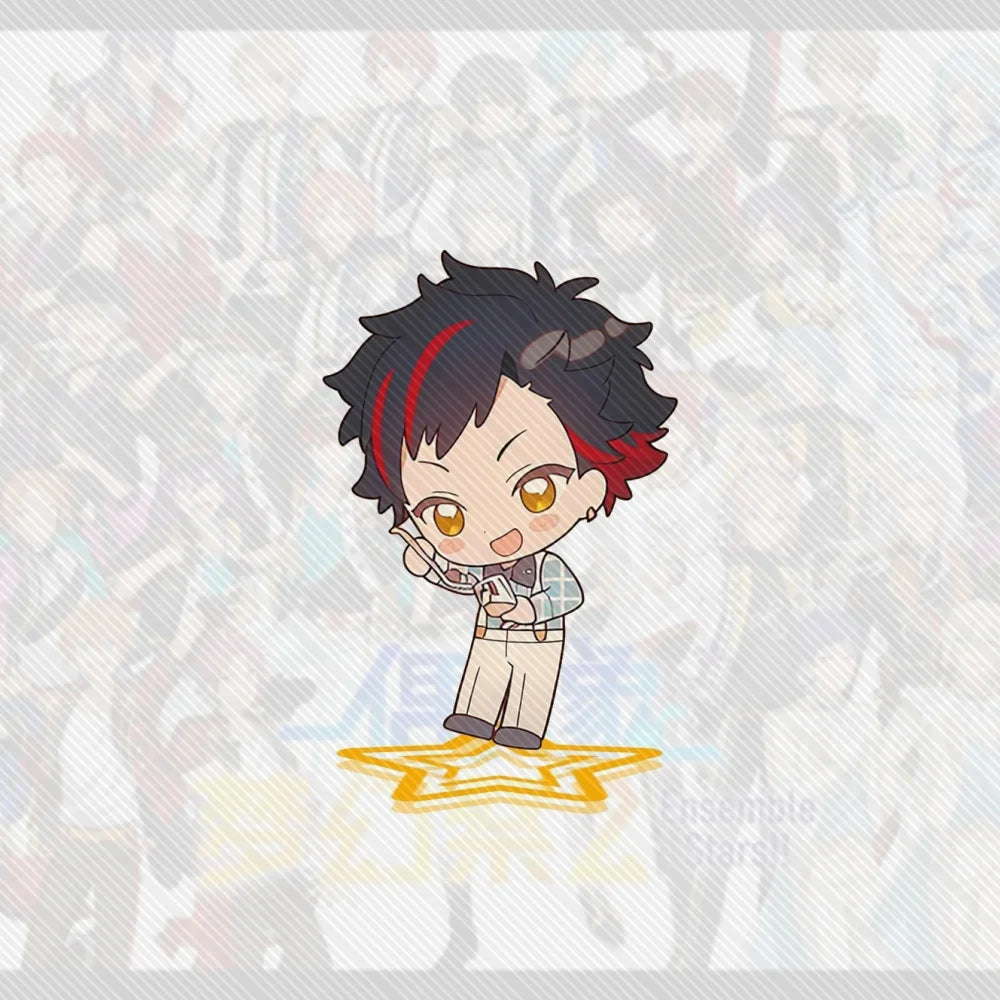 10CM game Ensemble Stars Acrylic Stand cute Model Desk Decor Cosplay Characters Ornament Accessories Good Christmas Gifts
