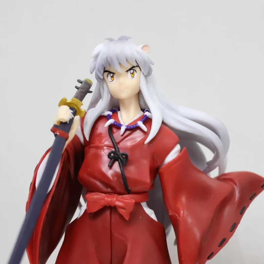 Anime Inuyasha Figure Inuyasha Kikyō Sesshoumaru Higurashi Kagome PVC Action Figure Model Toys Collectible Model Toy Gift