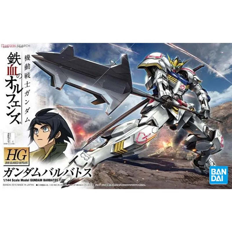 Bandai Gundam Model Kit HG IBO Bae Barbatos Lupus Rex Gusion Rebake Flauros Ryusei Go Kimaris Vidar Gunpla Anime Action Figures