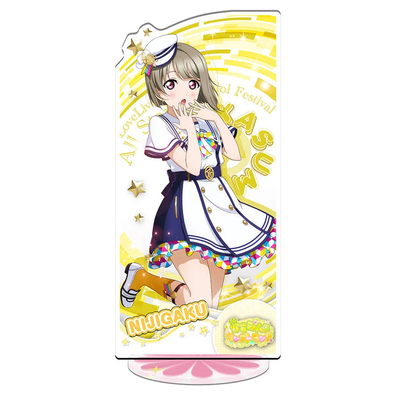Anime Love Live! Lovelive School Acrylic Stand Model Cosplay Characters Idol Minami Kotori Nico Eli Rin Umi Maki Sign Props Gift