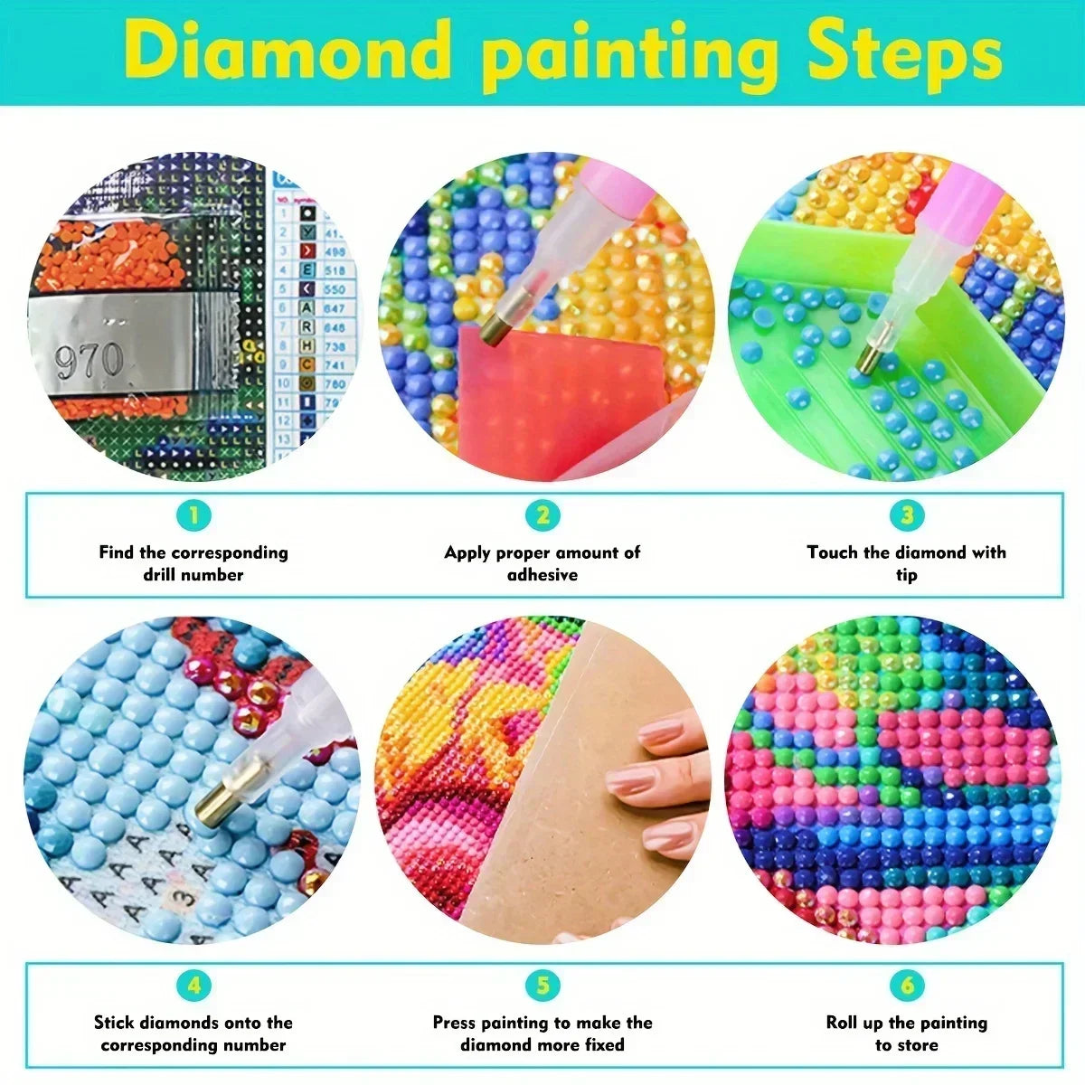 Victor Nikiforov Katsushige Yuuri diamond Painting Anime Wall Art  for Yuri on Ice Fans Home Decor Stylish Wall Decor