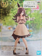 Original Genuine BANDAI BANPRESTO Uma Musume Pretty Derby Rice Shower Plain Clothes ver Anime Figure Boxed Premium Model Toys