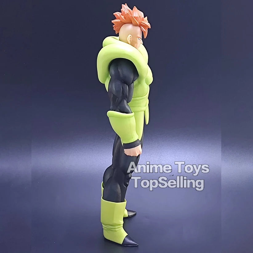 29cm/11.42in Anime Dragon Ball Z ANDROID 16 Figure Action Figures PVC Statue Collection Model Toys Gifts