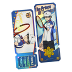 New Prince of Tennis Genuine Laser Ticket/Bookmark Collection Hobby Toys Echizen Ryoma Syusuke Fuji Atobe Keigo Kunimitsu Tezuka
