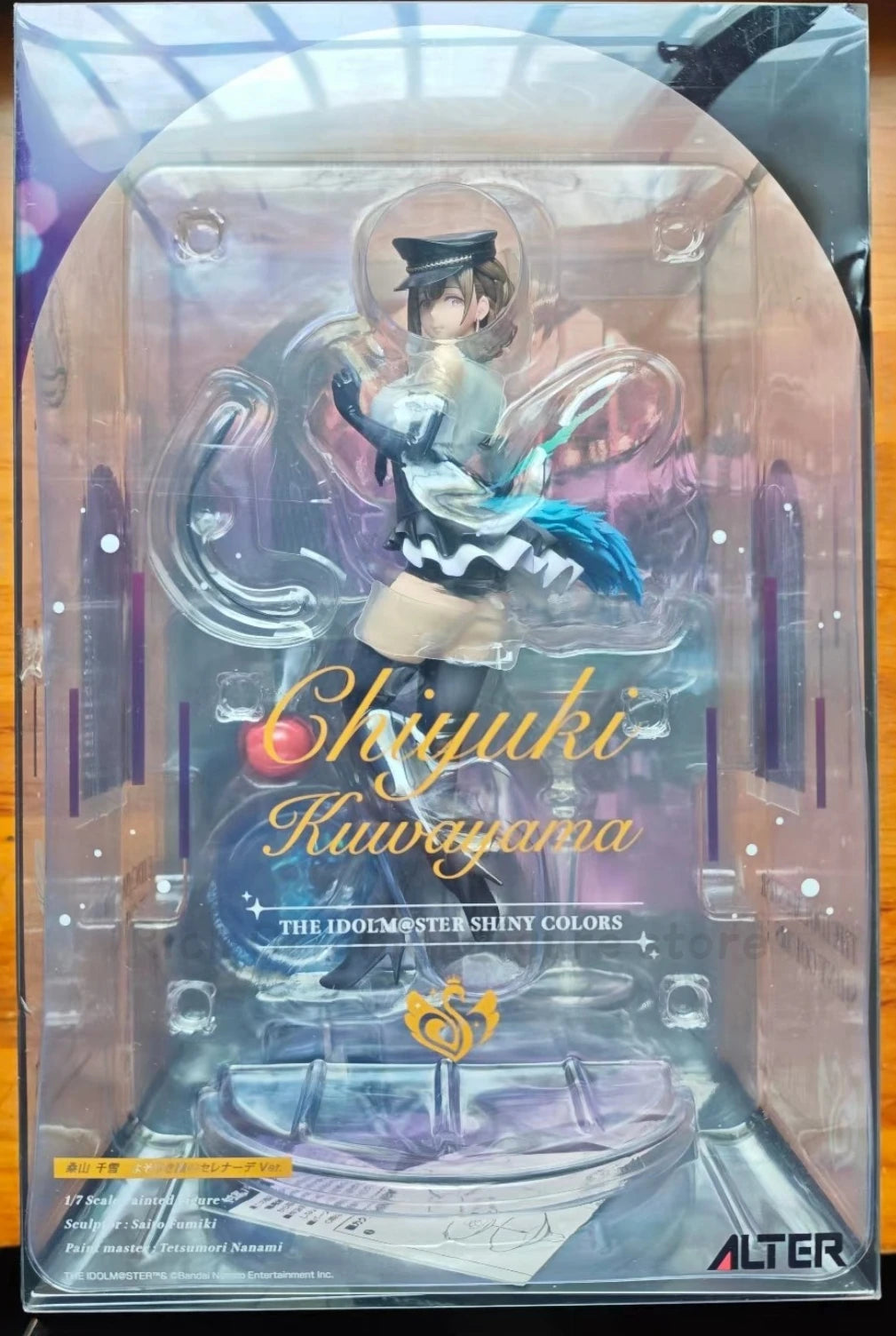 In Stock Original Alter THE IDOLM@STER: Shiny Colors Kuwayama Chiyuki Serious Serenade Model Figure Statue Collection Ornaments