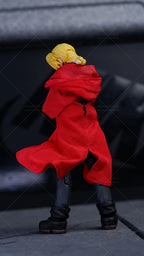 1/12 Scale Male Clothes Windbreaker Fullmetal Alchemist Edward Elric Japanese Anime For SHF 6-inch Action Figure Soldier Scene