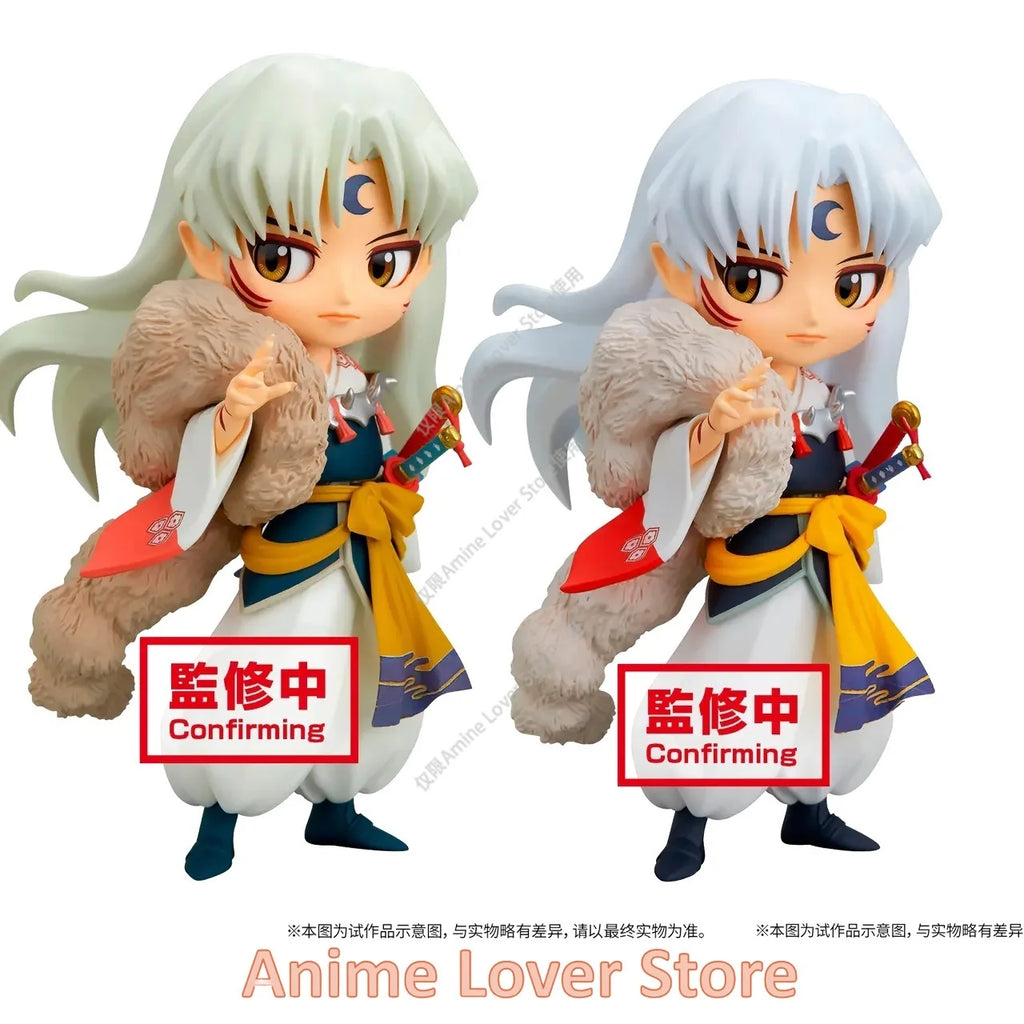 In Stock Original Bandai Banpresto Q Posket Inuyasha Sesshoumaru Higurashi Kagome Miroku shippou Anime Figure Toys gift