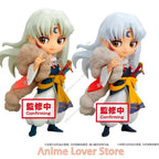 In Stock Original Bandai Banpresto Q Posket Inuyasha Sesshoumaru Higurashi Kagome Miroku shippou Anime Figure Toys gift