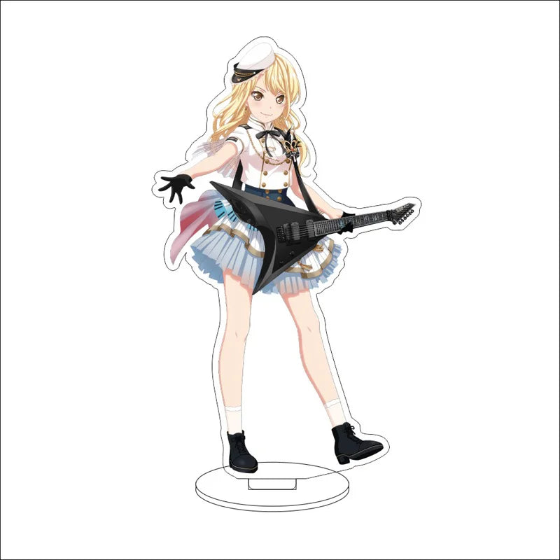 Anime BanG Dream! Acrylic Stand Ornaments Kasumi Toyama Ran Mitake Aya Maruyama Yukina Minato Figure Stand Halloween Gifts
