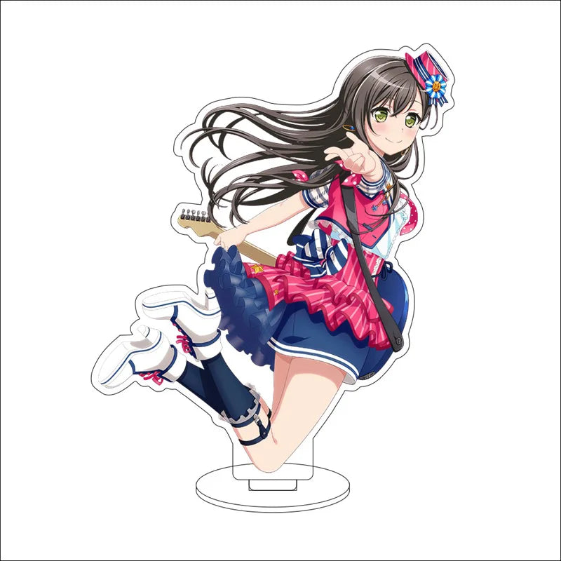 Anime BanG Dream! Acrylic Stand Ornaments Taki Shiina Rui Yashio Rei Wakana Kokoro Tsurumaki Figure Stand Halloween Gifts