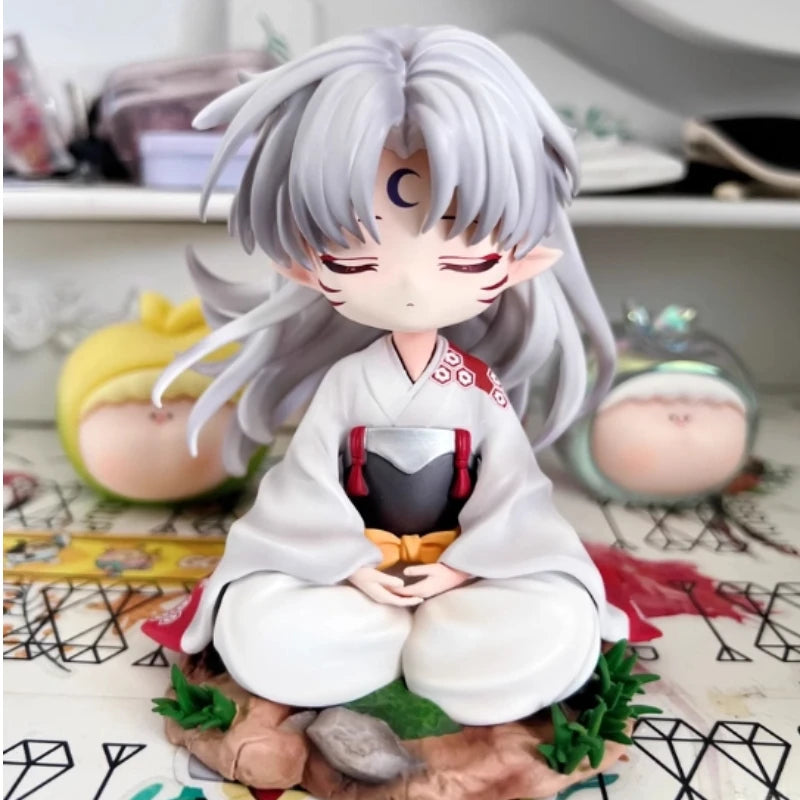 Anime merchandise Inuyasha Sessh ō maru GK anime figures desktop decorations humanoid figurines boy collectibles surprise gifts
