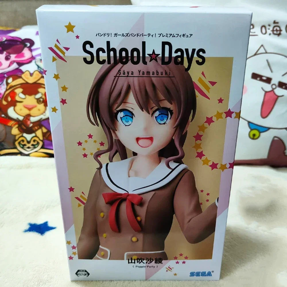 In Stock Genuine SEGA Maruyama Aya Arisa Ichigaya Anime Action Figure BanG Dream PVC Collectible Boxed Model Dolls Toy For Gifts