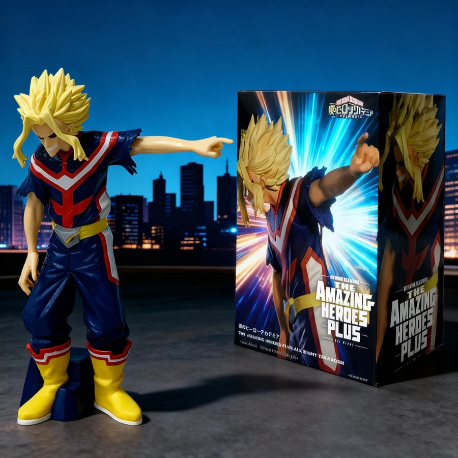 18cm Boku no Hero Academia Anime Figure All Might Action Figure Midoriya Izuku/Bakugo Katsuki Figurine PVC Collection Model Toys