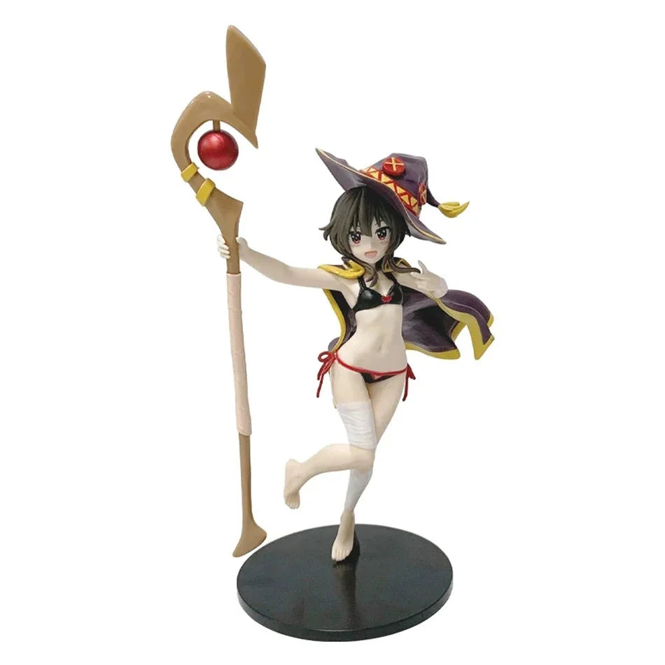 Megumin Action Figure 23cm - God's Blessing on This Wonderful World Cute Figurine Gift for Girls Model Toy