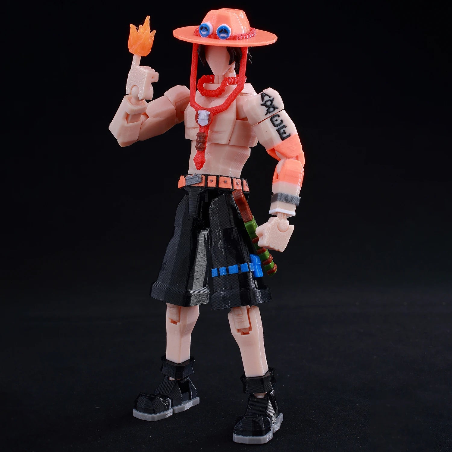3d Printed Dummy13 Jujutsu Kaisen Ryomen Sukuna Action Figure Anime Model Toys Multi-Jointed Poseable Collectible Toy Gift