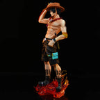 23cm Anime One Piece Figure Ace Figure PVC Collectible Statue Model Toys Gifts