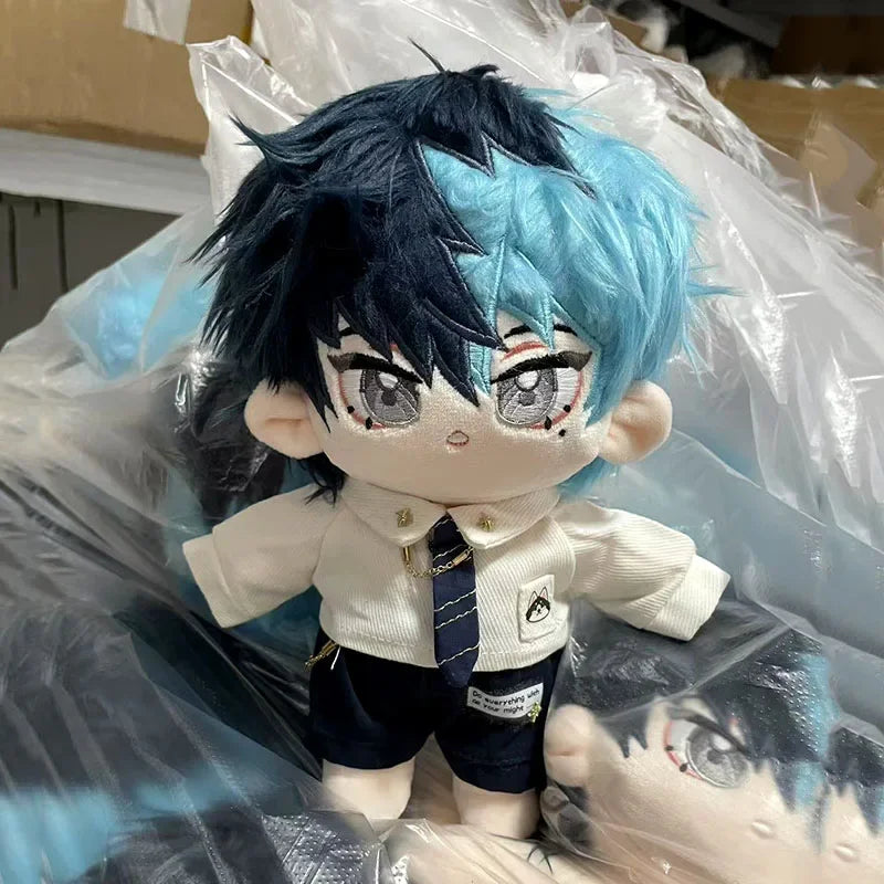 20cm Aoyagi Toya Plush Dress-up Cotton Doll Toys for Kids Adult Animation Project Sekai Colorful Stage Figure Puppets Decor Gift