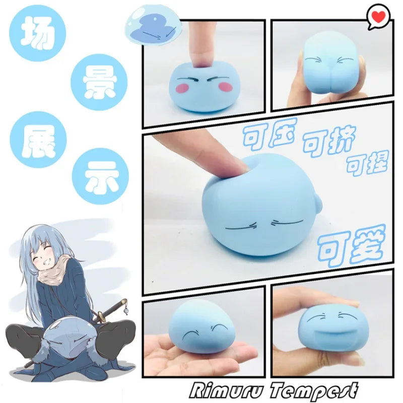 That Time I Got Reincarnated As A Slime Japan Anime Rimuru Tempset Blind Box Squishy Fidget Toy Stress Release Doll Kids Gifts