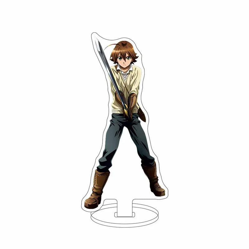 32PCS Anime Akame ga KILL Acrylic Stand Tatsumi/Mine/Leone/Lubbock Model Cosplay Characters Ornament Goods Collection