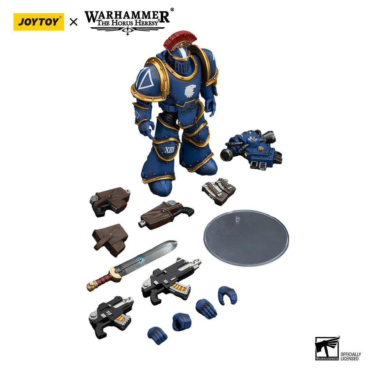 JOYTOY Warhammer 40k 1/18 Action Figures 12cm Ultramarines MKIII Legionaries