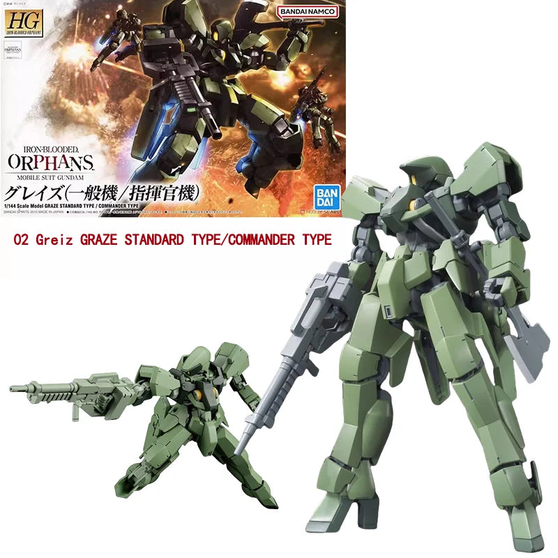 Bandai Genuine HG IBO 1/144 GUNDAM Barbatos Gusion Hajiroboshi Astaroth Anime Action Figure Collectible Assembly Model Toys Gift
