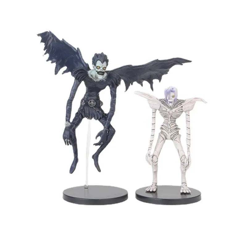 Anime Figure DEATH NOTE Yagami Light Ryuk MisaMisa PVC Standing Model Pose Static Doll Gift Ornaments  Sculpture Q version 9CM