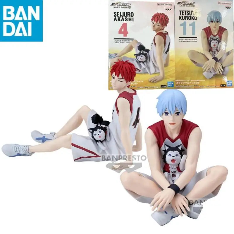 In Stock Original Bandai Namco Kuroko's Basketball Last Game Interval Kuroko Tetsuya Seijuro Akashi Figure Anime Model Genuine