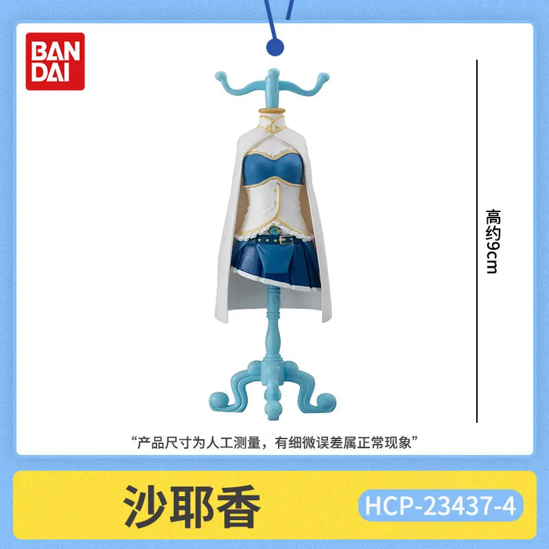 Genuine Bandai Mahou Shoujo Madoka Magika Anime Figure Model Kawaii Mini Clothes Hanger Shaped Desktop Decor Collect Toys Gifts
