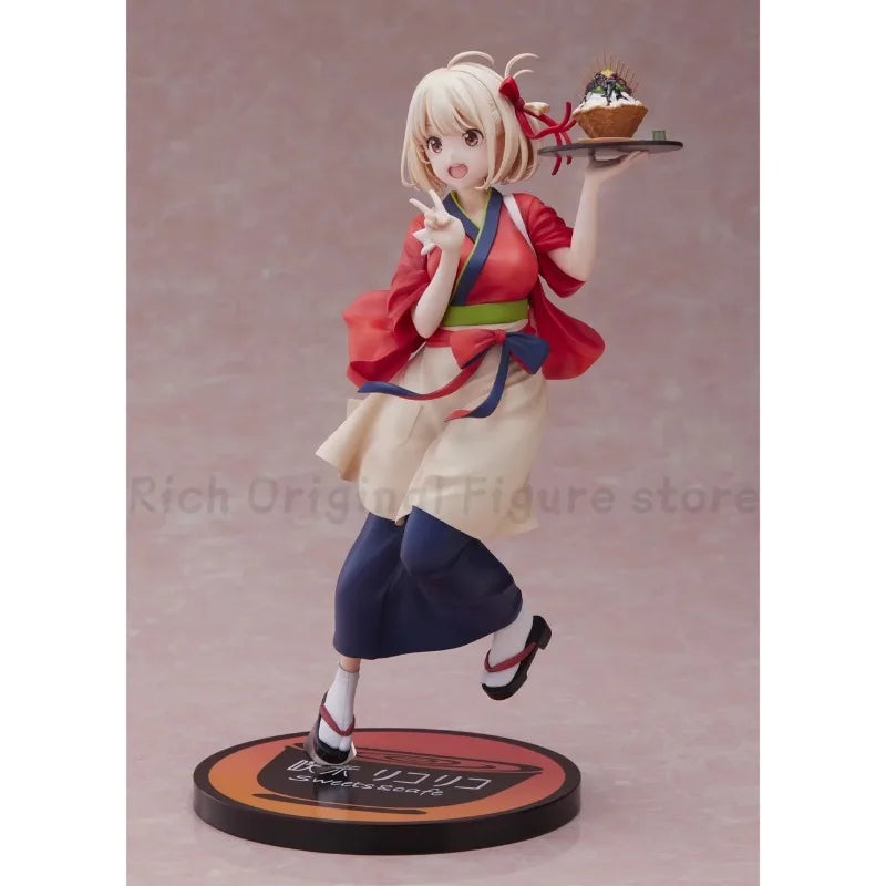 【In Stock】 Original ANIPLEX+ Lycoris Recoil Nishikigi Chisato Anime Collection Figures Ornaments