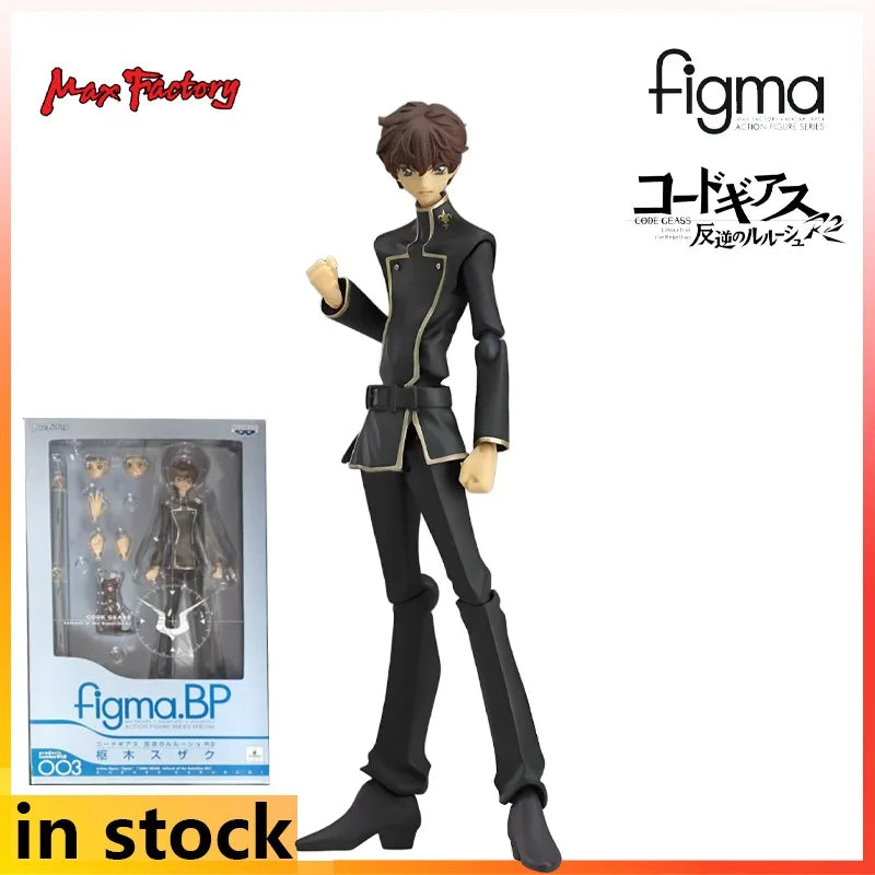 Max Factory Produces Figma Finished Product Movable Doll CODE GEASS Rebel Lelouch Anime Toy Exquisite Holiday Gifts Boys' Gifts