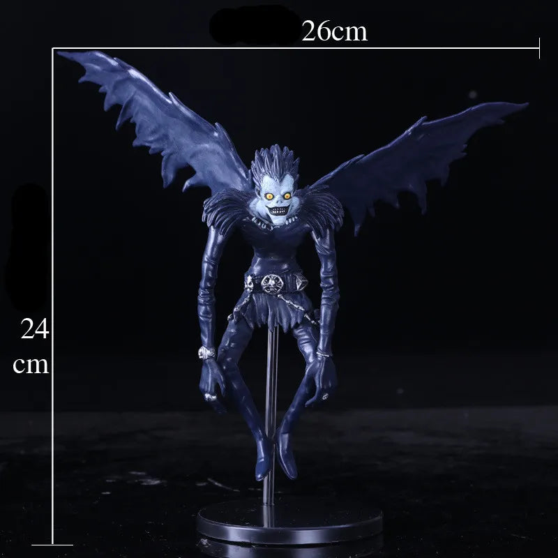 24CM Anime Game Figure Death Note L Ryuuku Ryuk Grim Reaper  Pose Standing Model Dolls Toy Gift Collect Boxed Ornaments PVC