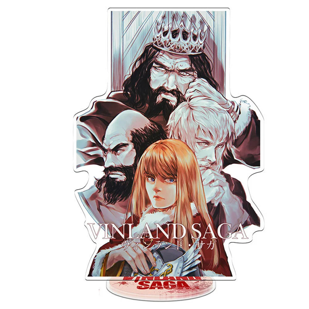 15CM Anime Vinland Saga Acrylic Stand Model Cosplay Charm Characters Ornament Accessories Goods Collection Gifts
