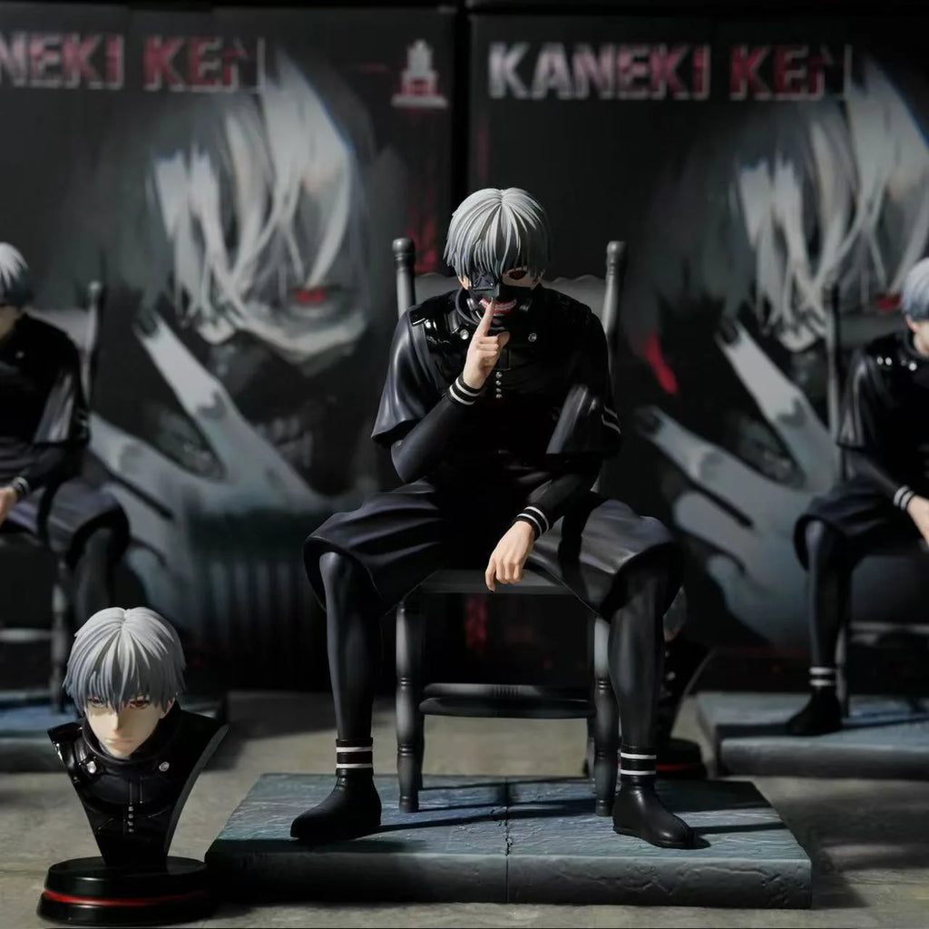Kaneki Ken Figures Tokyo Ghoul Figure Anime Peripherals Statue Pvc Two Headed Models Collection Statue Toys Christmas Gifts