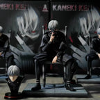 Kaneki Ken Figures Tokyo Ghoul Figure Anime Peripherals Statue Pvc Two Headed Models Collection Statue Toys Christmas Gifts