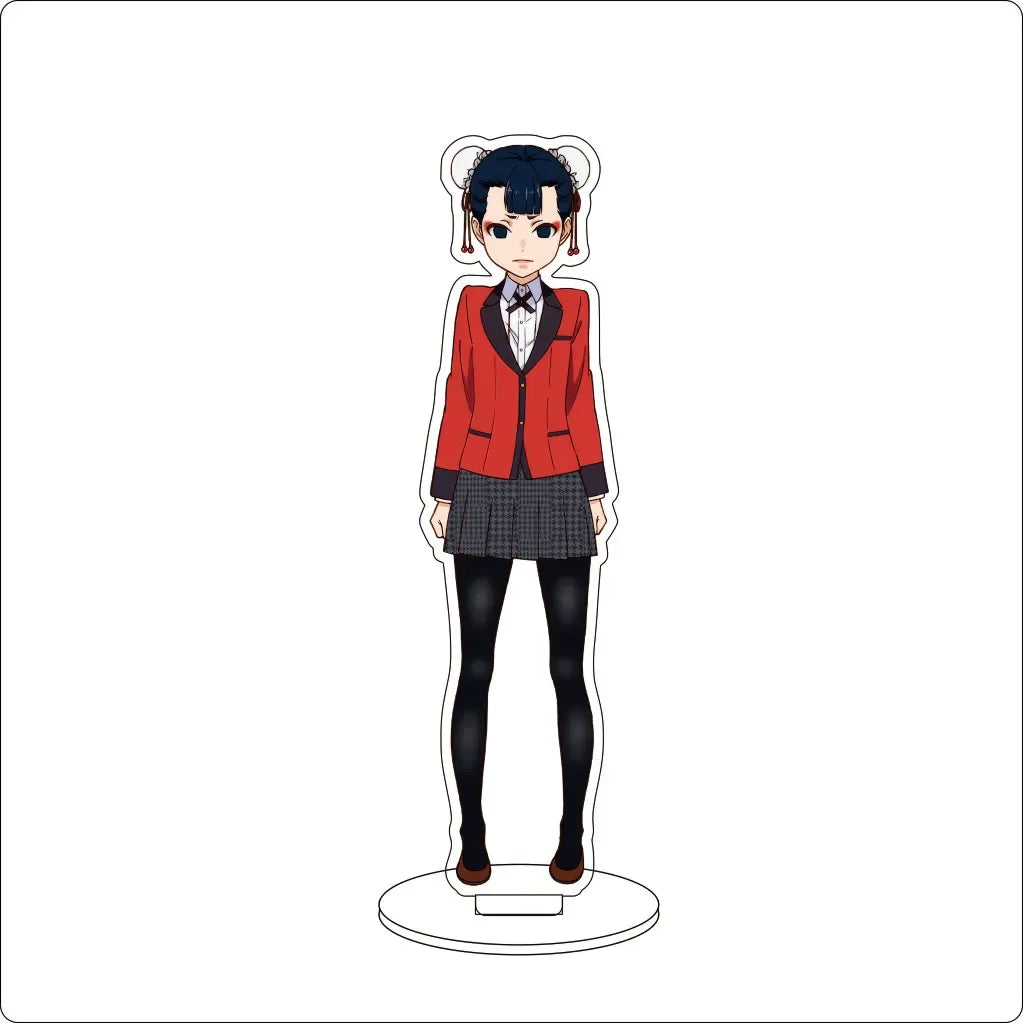 Anime Kakegurui Acrylic Stand Ornaments Momobami Kirari Saotome Meari Ryōta Suzui Jabami Yumeko Figure Stand Halloween Gifts