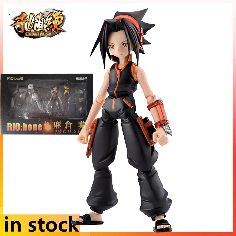 Thousand Value Practice Original RIO: Bone Mobile Doll Series SHAMAN KING Anime Action Figure Model Toys Model Gifts for Boys