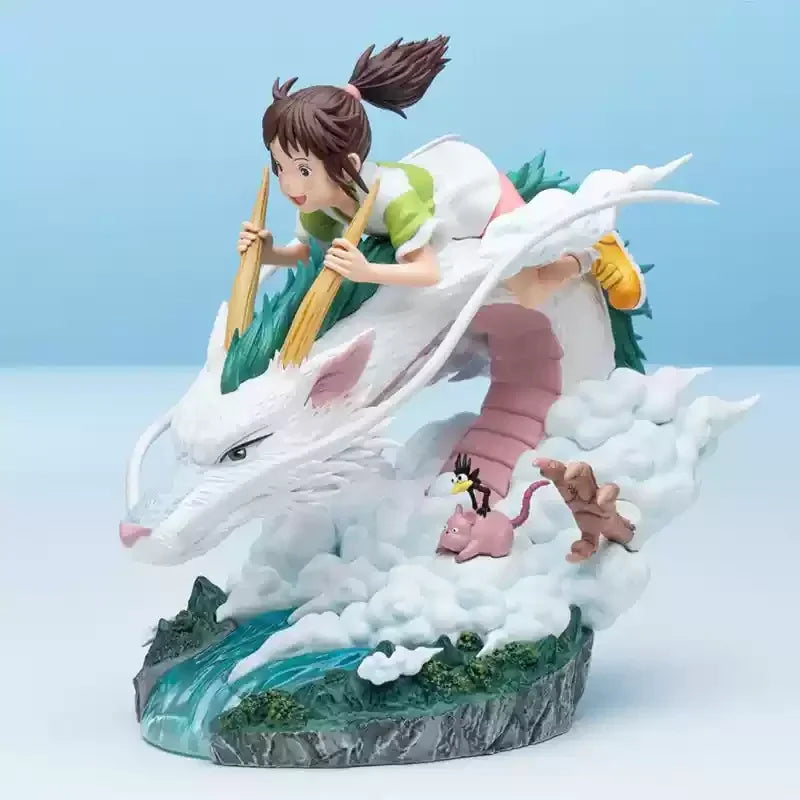 Spirited Away Studio Ghibli 16cm Cute Chibi Anime Figure Hayao Miyazaki Collectible Model Desk Decor Perfect Gift for Anime Fans