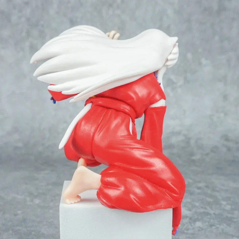 Anime Inuyasha Sesshoumaru Decoration Ornaments Action Figure Collection Model Toy for Children Birthday Toys Christmas Gif