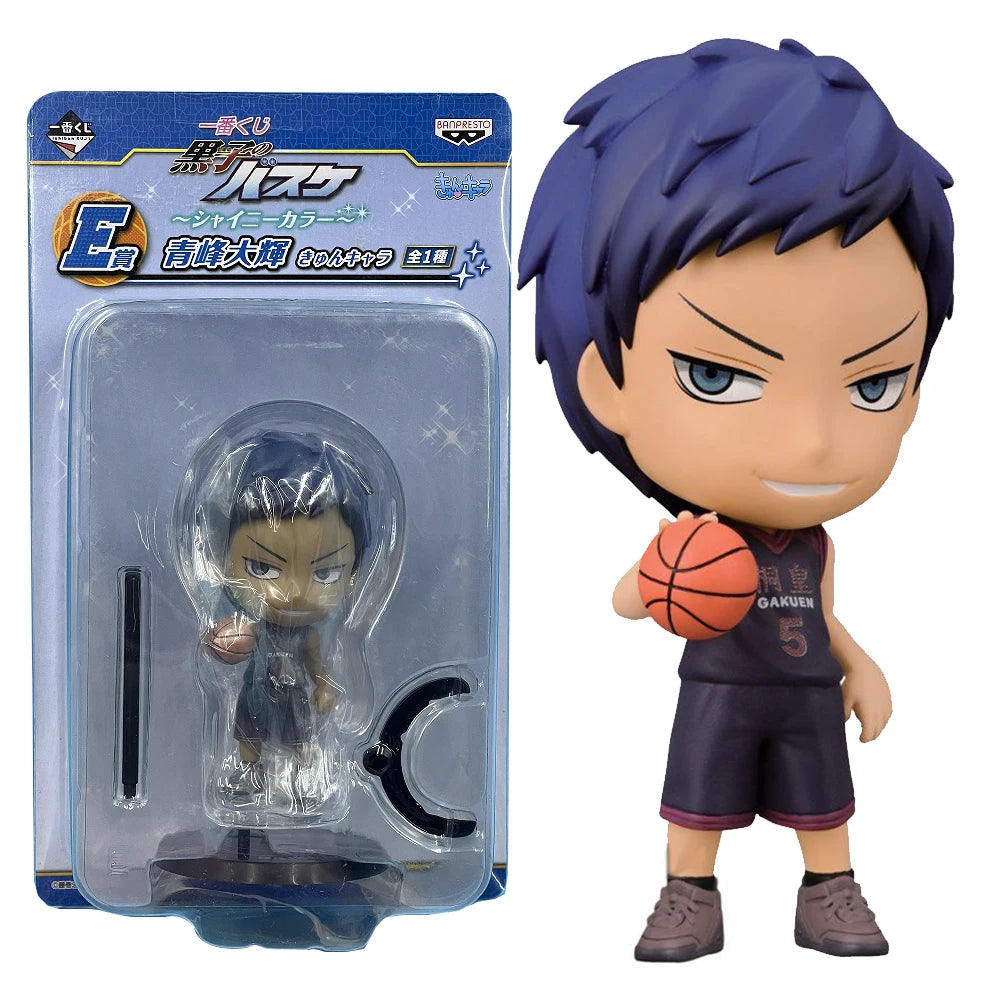 10CM Anime Kuroko's Basketball Kuroko Tetsuya Figure Kagami Taiga Standing Model Toy Gift Aomine Daiki Aciton Figure Set Doll